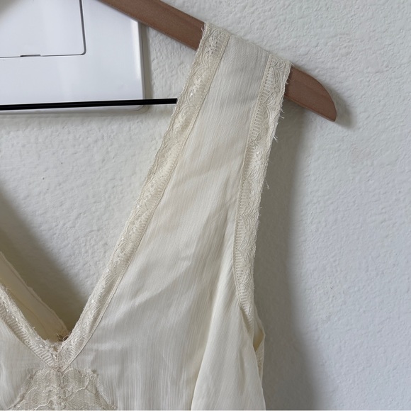 NWT Free People Nigel Preston Wunderlust Midi Dress in Cream - Picture 8 of 11